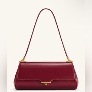 JW PEI Eloise Shoulder Bag. Burgundy.